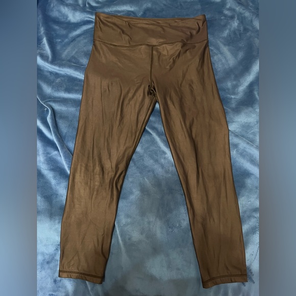 ZYIA metallic black leggings - Picture 2 of 4